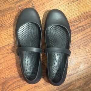 CROCS Black Classic Mary Jane-Style Flats